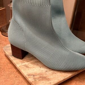 Stylish Blue Ankle Boots
